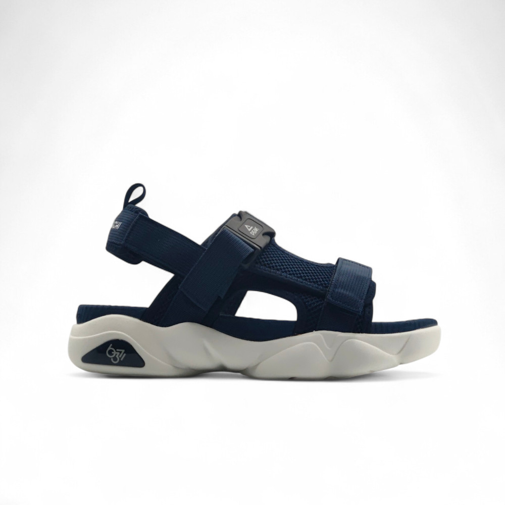 SANDALS-NAVY/MILKY WHITE