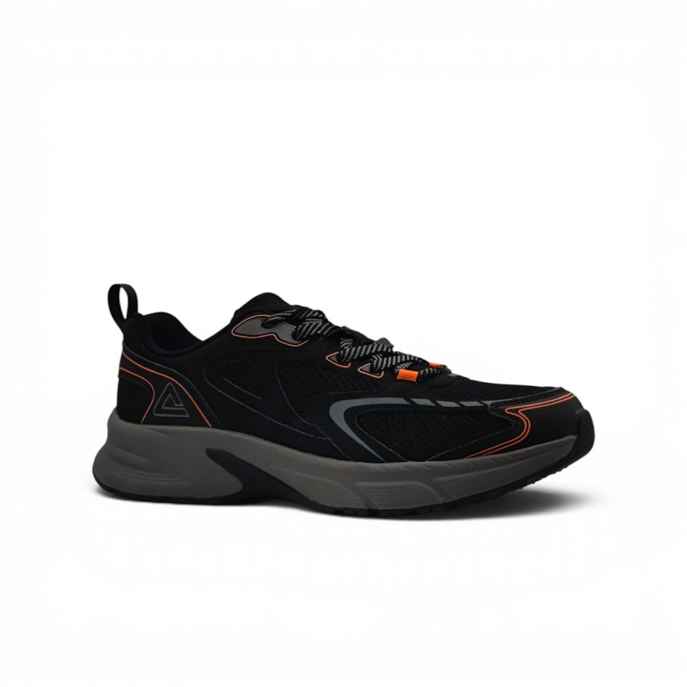 SPORTS SHOES_Black/Paloma Gray/Orange