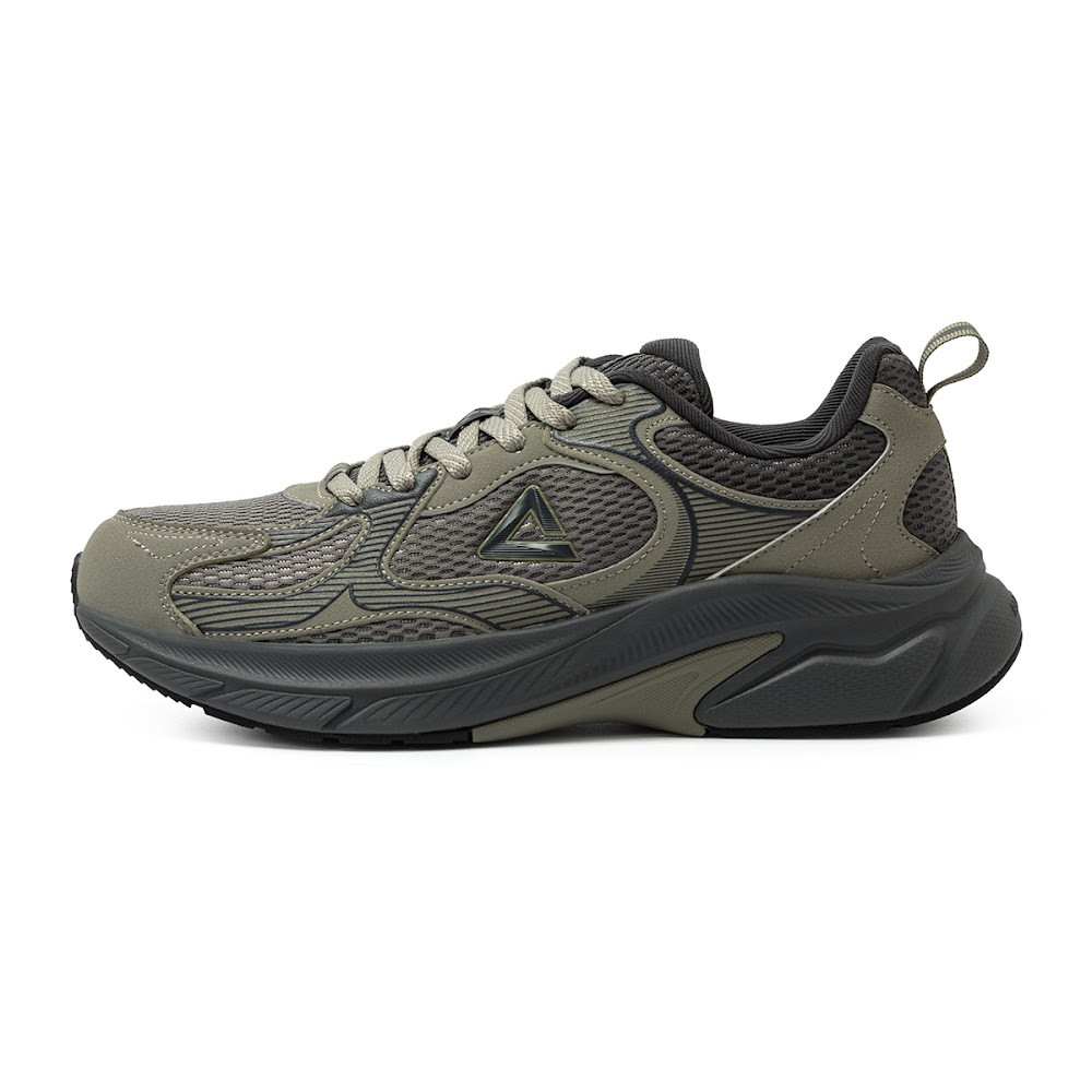 TRAINING RUNNING SHOES-ASPHALT GREEN/MAGNETIC GREY